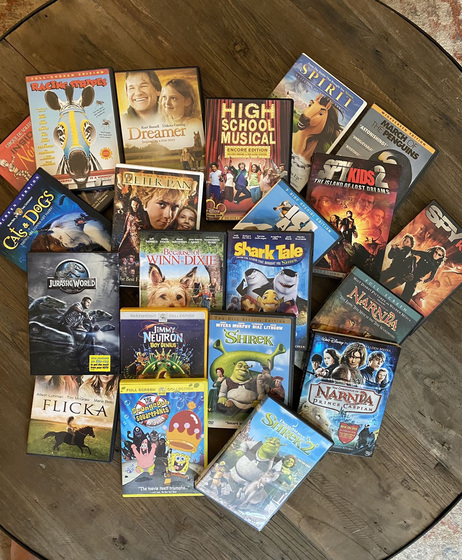 DVD Collection with Top Rated Movies!