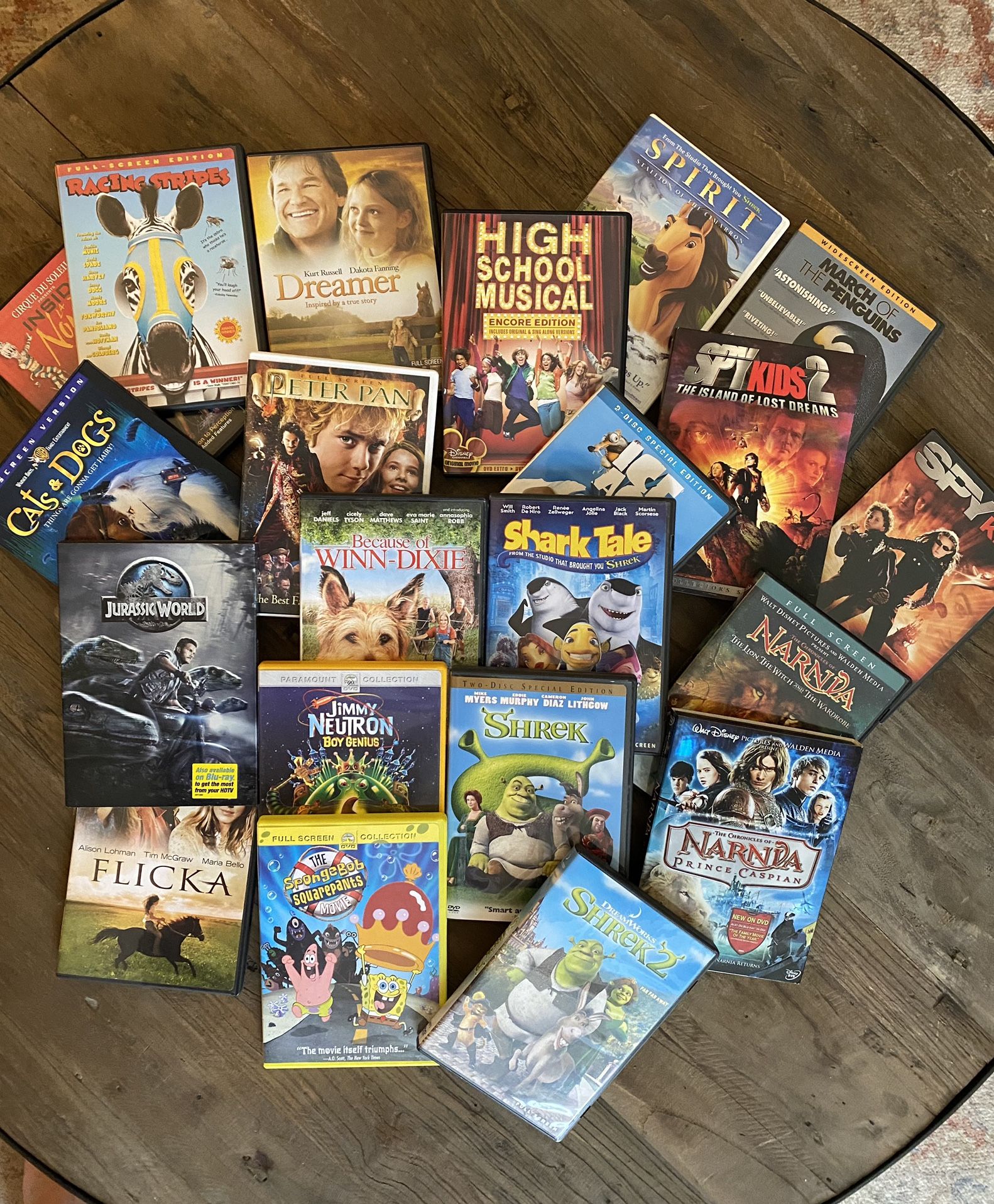 DVD Collection with Top Rated Movies! 