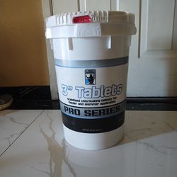 50lb 3" jumbo chlorine tablets.