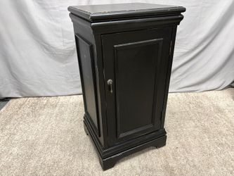 Black Petite Wine Cabinet