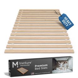 King Size Horizontal Bed Slats 