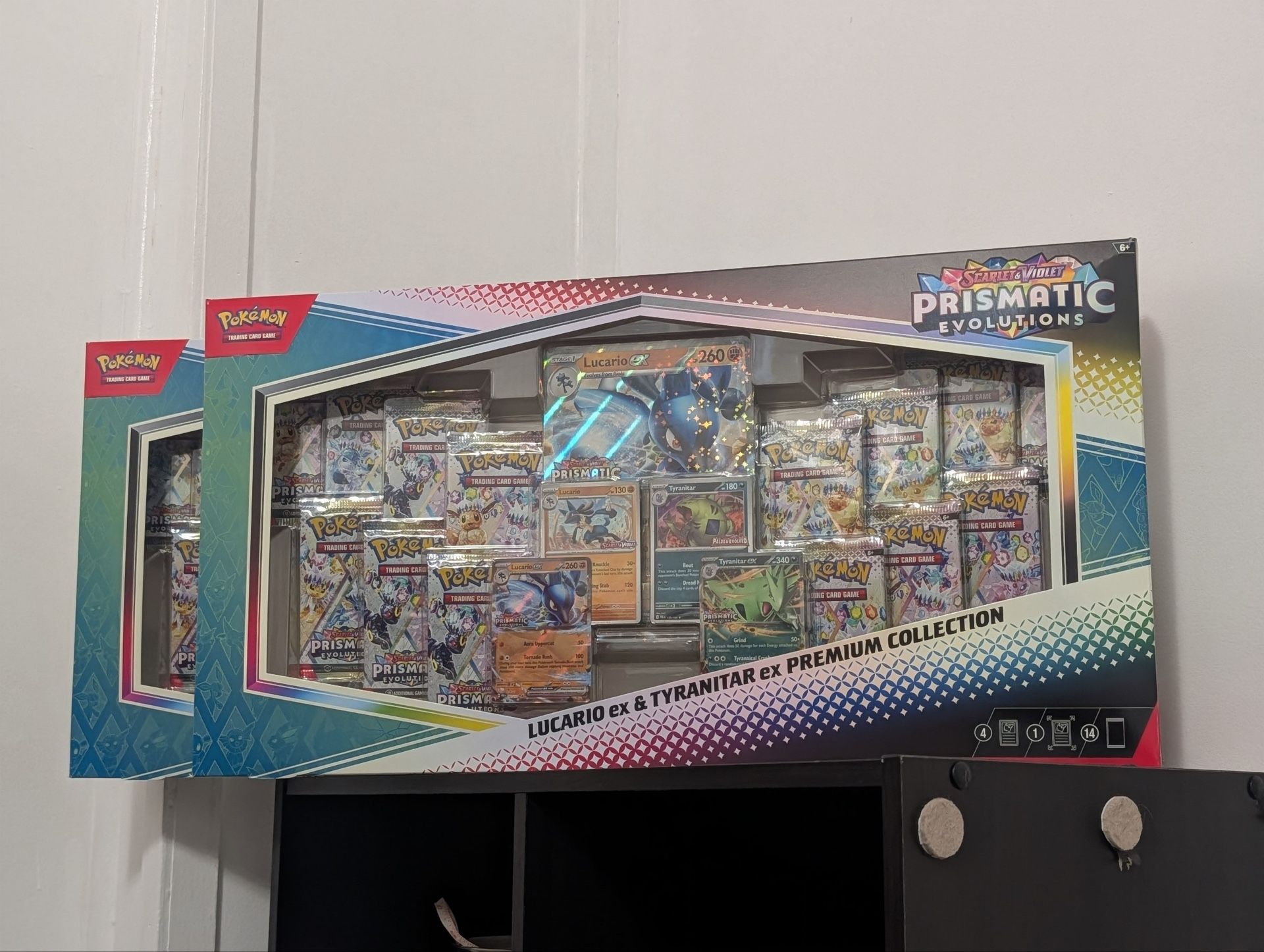 Pokemon Lucario Ex & Tyranitar Ex Premium Collection Sam's Club