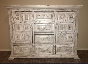 White dresser