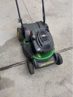 John Deere lawnmower