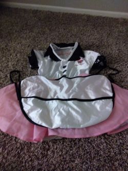 Girls 50s costume size 5 toddler
