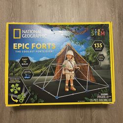 NATIONAL GEOGRAPHIC Kids Fort Building Kit 