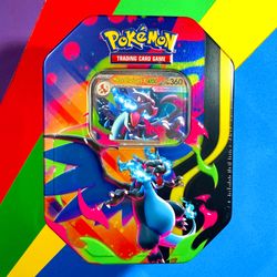 Pokemon Mega Charizard X Tin Firm Price