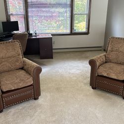 2 Accent Chairs 