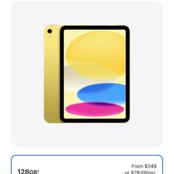 A16 IPad yellow 