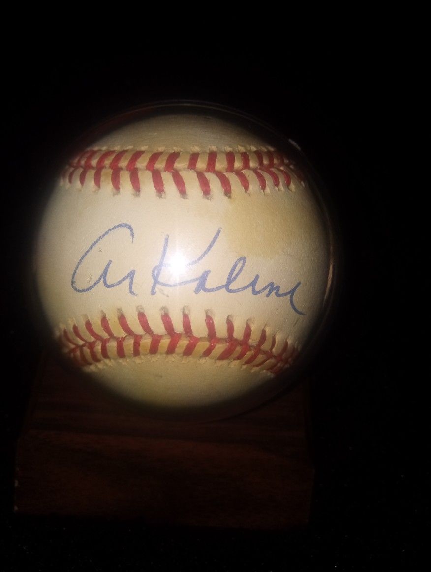 Al Kaline Autographed American League Baseball 
