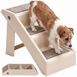 Foldable Pet Stairs with Non-Slip Steps