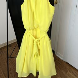 BCX Yellow Sun Dress Small