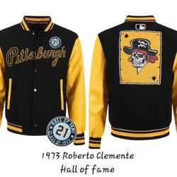 PITTSBURGH PIRATES  JACKET NEW CLEMENTE