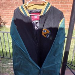 Really Nice Vintage Green Bay Packers Jacket XXL 