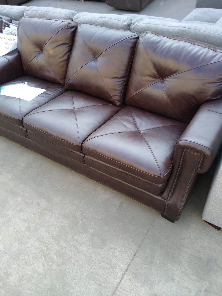 New Leather Couches