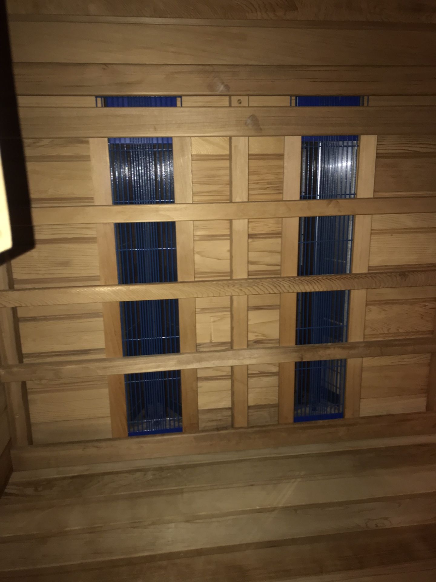 Air wall Infrared UV Sauna, Two Person.