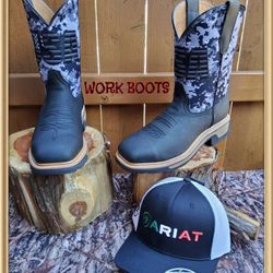 BOTAS DE TRABAJO 🪒🪒🪒 WORK BOOTS 