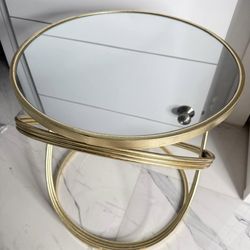 Gold Side Table