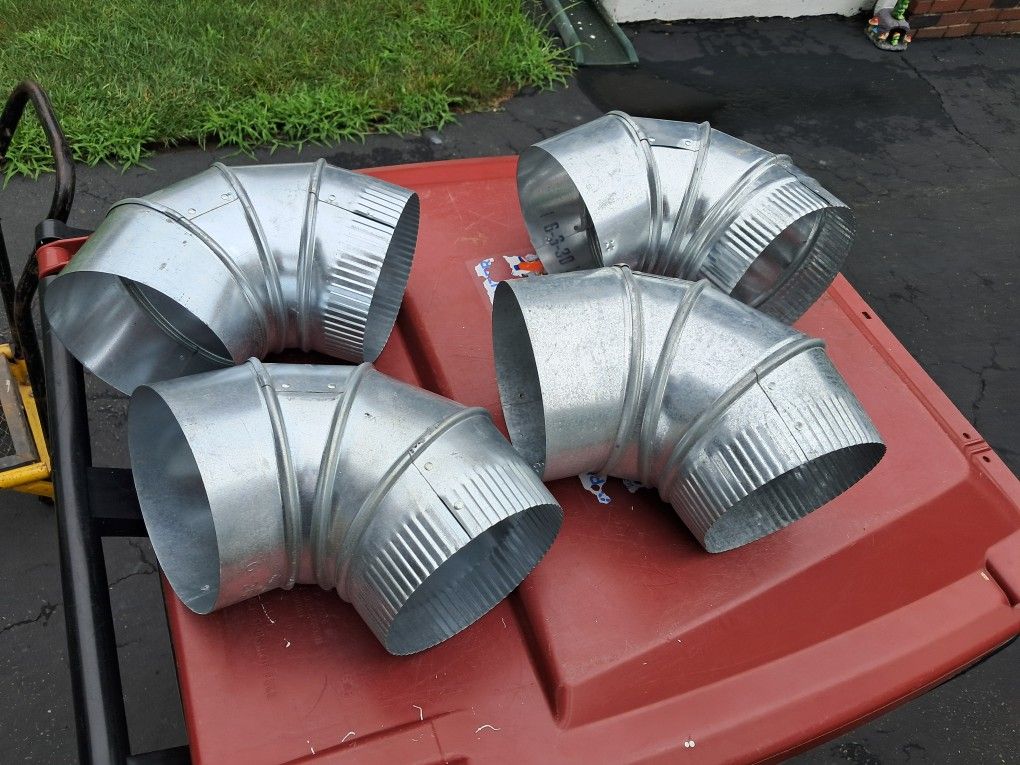 6" Adjustable 90 Degree Elbow - 26 Gauge