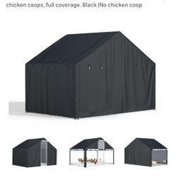 Chicken Coop Cover, 121.25x81.1x78.7