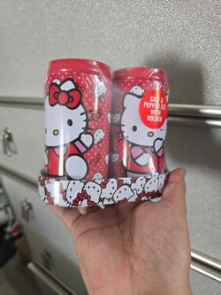 Hello Kitty Salt And Pepper With Holder Set 