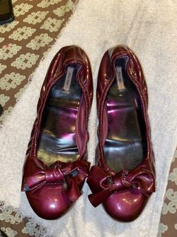 Miu miu patent leather ballet flats