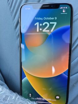 Apple iphone x for AT&T or Airtalk - refurbished, like new