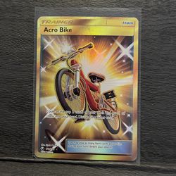 Trainer Acro Bike Pokemon Card
