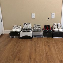 Small collection of Jordans 