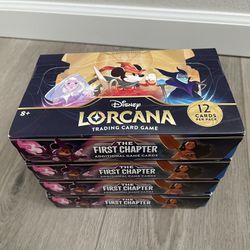 Ravensburger Disney Lorcana TCG: The First Chapter Booster Box (24 Packs) NEW/SEALED