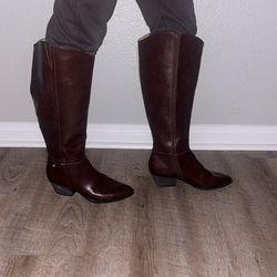 New Leather Boots