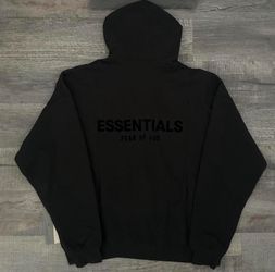 Essentials Black Hoodie – Size Small – Brand New