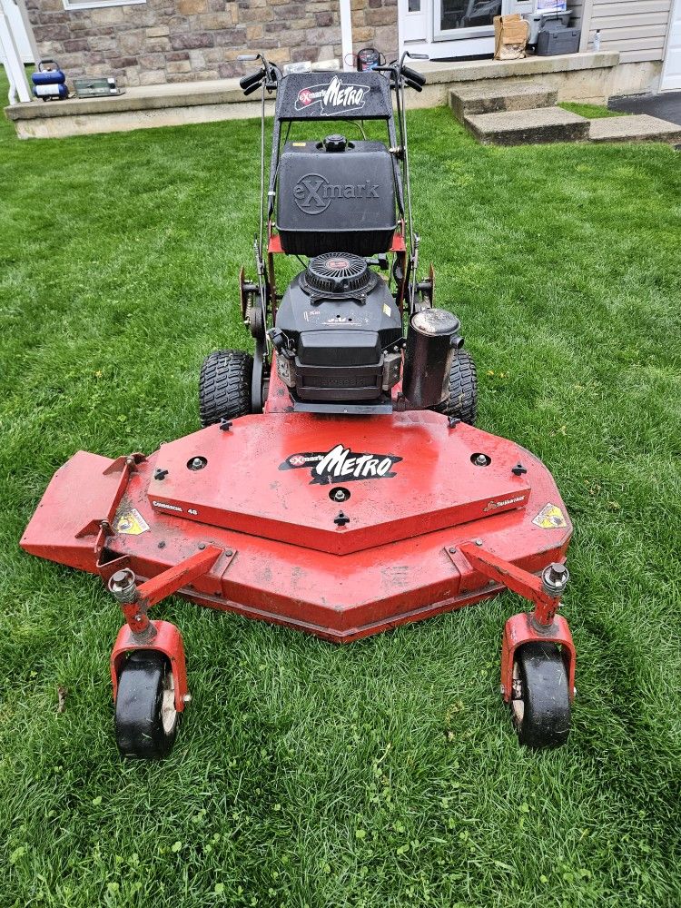 Wlak Behind Mower 48" Cut Runs Good As Is No Warranty Cash Only Price $2,200.00