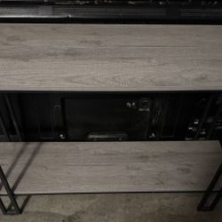 2 Level Living Family Room Shelf Stand 