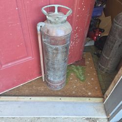 Antique Fire Extinguisher 