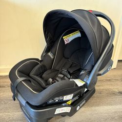 GRACO SnugRide 35 Lite LX Infant Car Seat (LX/TrueShield, Ion), Almost new 