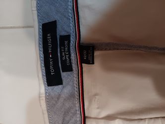 Tommy Hilfiger White Slacks 42/32
