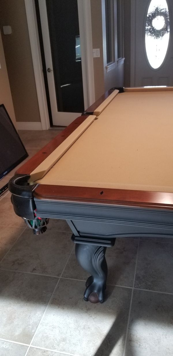 Olhausen Blackhawk Pool Table With Sticks Sports Outdoors In Olhausen Blackhawk Pool Table With Sticks Sports Outdoors In Deland Fl Offerup