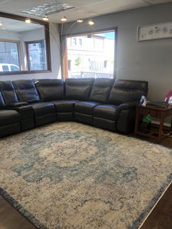 Grey sectional New Financing Available