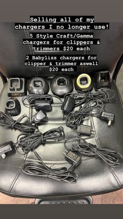 Replacement Chargers for clippers