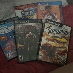 Ps2 And PS4 Games