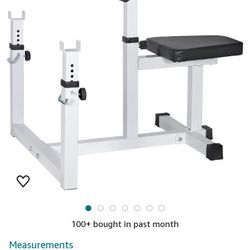 Preacher Curl Weight Bench