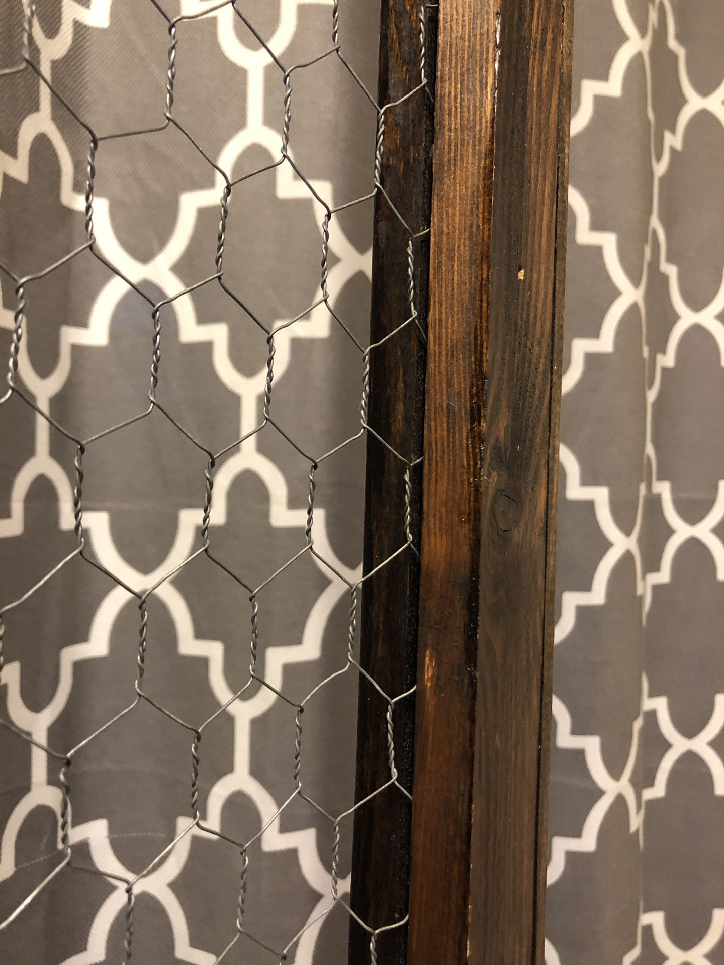 Chicken Wire Wooden Room Divider for Sale in Concord, NC OfferUp