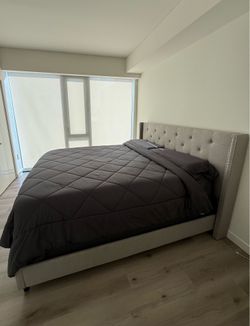 King Bed Frame + Box Spring