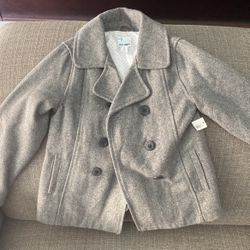 Grey Peacoat