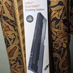 STILL IN BOX! J5Create
USB-C 10-IN-1 Dual HDMI Docking Station