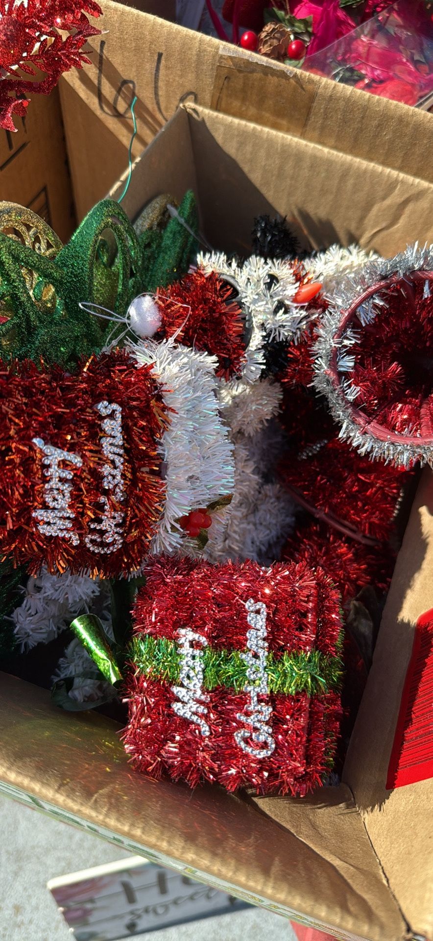 Christmas Ornament lot