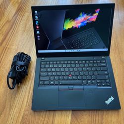 14 inches Lenovo ThinkPad T480S Laptop Win11 Pro i5 8350U 4-Cores @1.9Ghz SSD 256Gb RAM 16Gb Microsoft Office 2021 Option