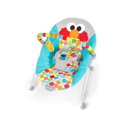 🔥NEW🔥 Bright Starts Sesame Street Baby Bouncer Soothing Vibrations Infant Seat