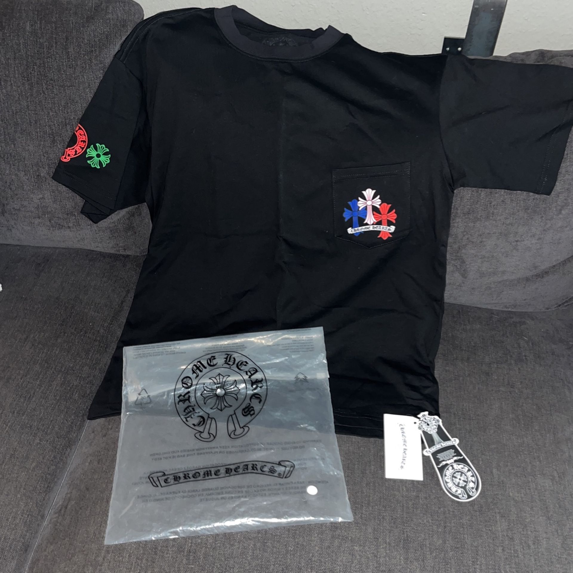 Chrome Of Hearts Tee Shirt